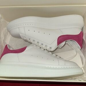 Pink Alexander McQueens, size 41.